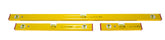 Stabila 29840 PRO SET 80 AS Spirit Levels, 48-inch, 24-inch , 12-inch with Carrying Case